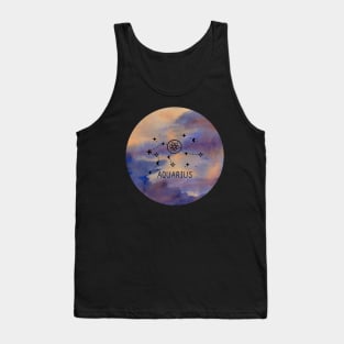 Aquarius Zodiac Tank Top